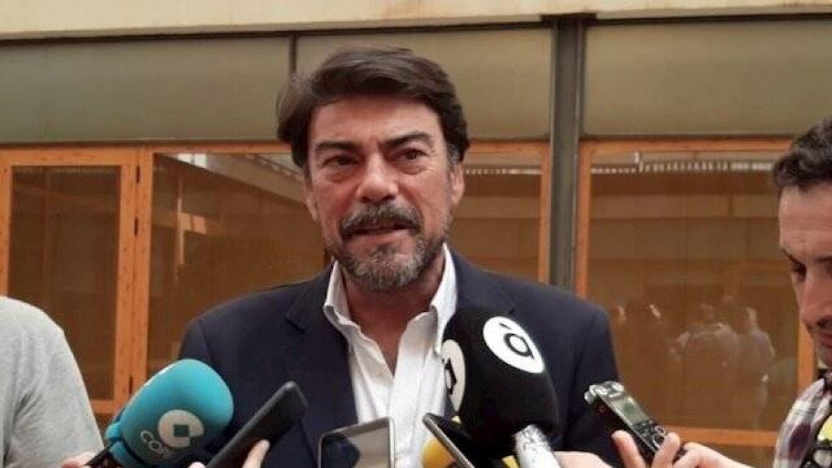 Luis Barcala, alcalde de Alicante.