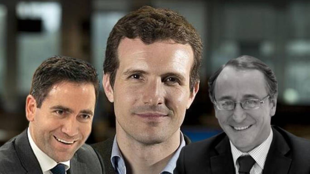 Egea y Alonso, entre Pablo Casado