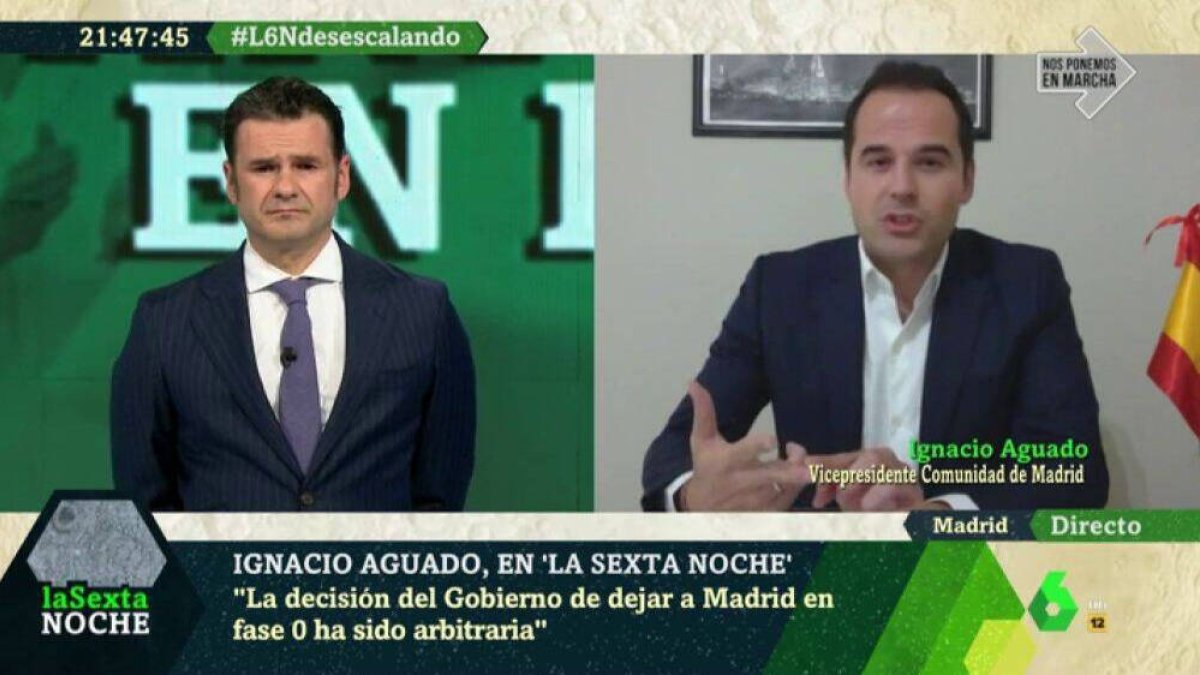 Aguado en La Sexta Noche