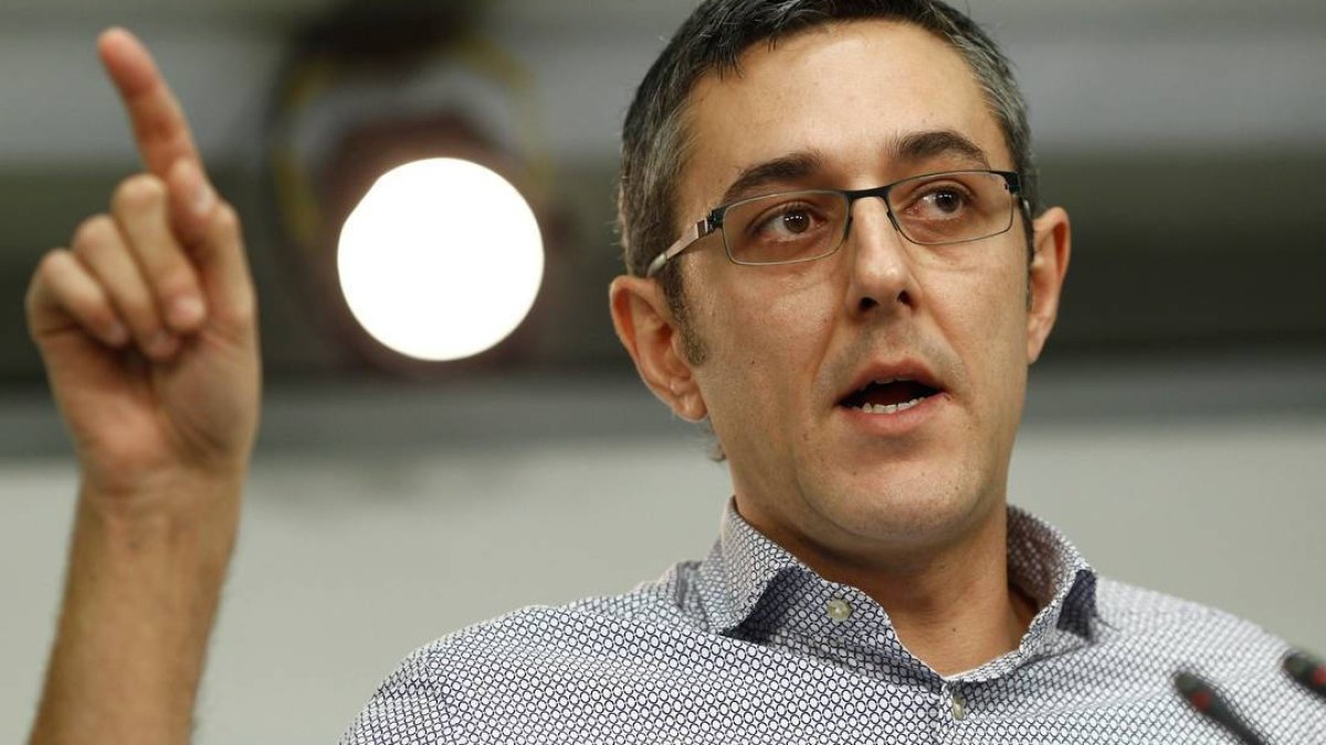 El exdirigente socialista, Eduardo Madina, en una imagen de archivo