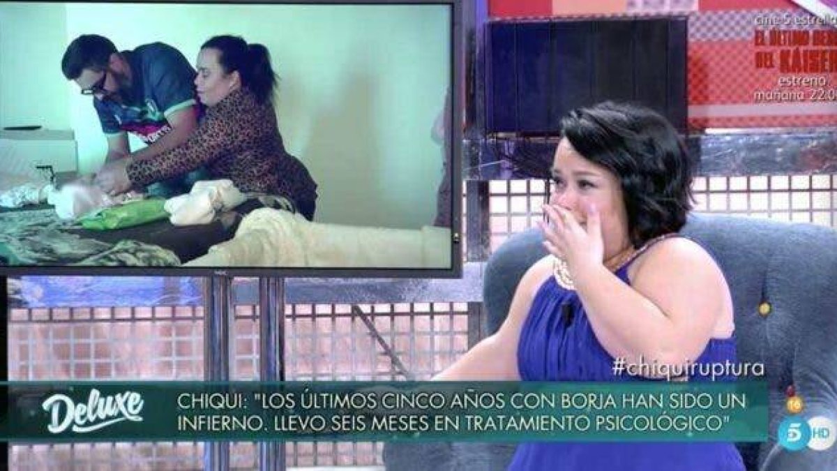 Chiqui relata el infierno que vivió junto a Borja antes de su ruptura