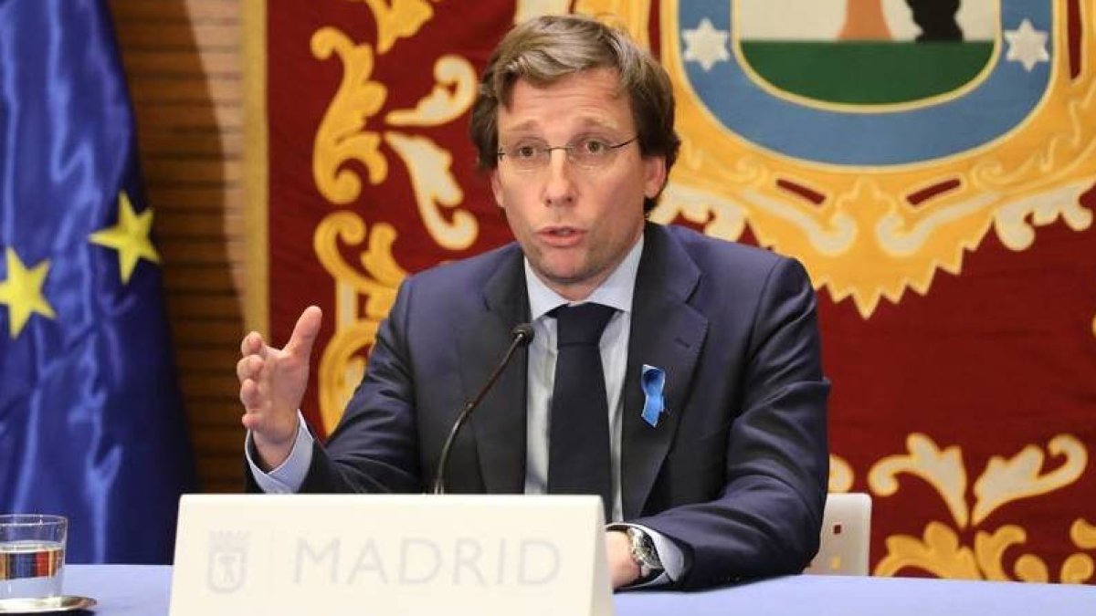 El alcalde de Madrid, José Luis Martínez Almeida