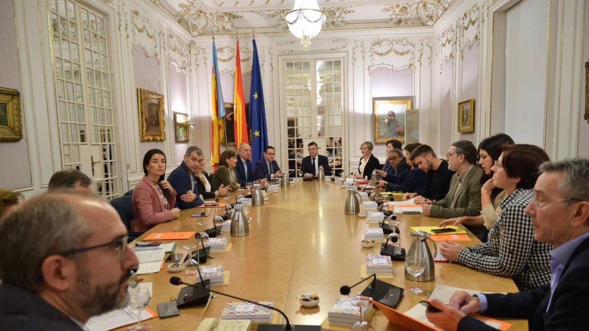 Reunión de portavoces de Les Corts