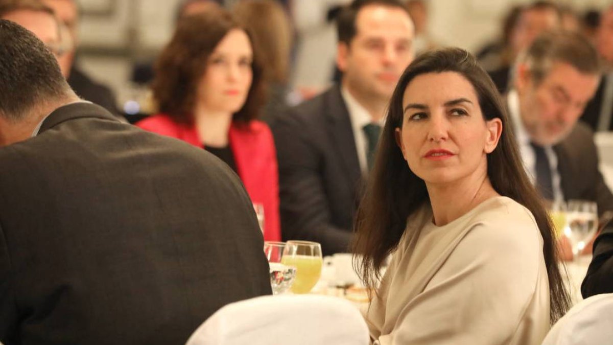 La portavoz de Vox en la Asamblea de Madrid, Rocío Monasterio