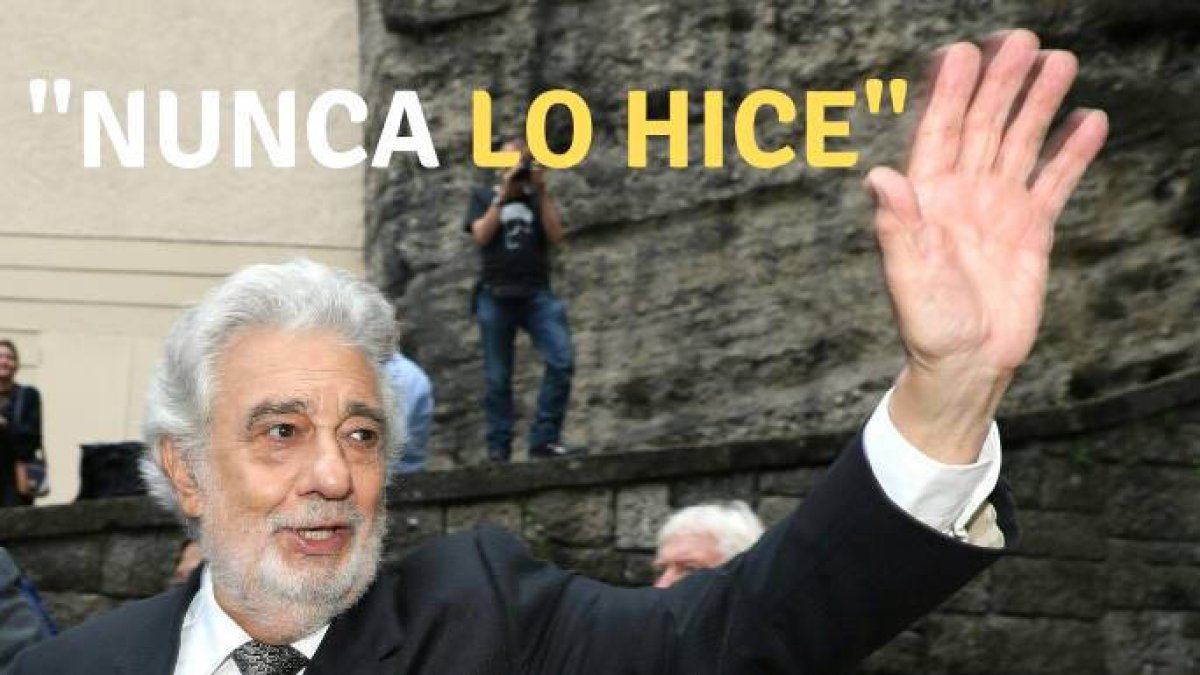 Plácido Domingo rompe su silencio para revelar por qué le acusan de acoso sexual