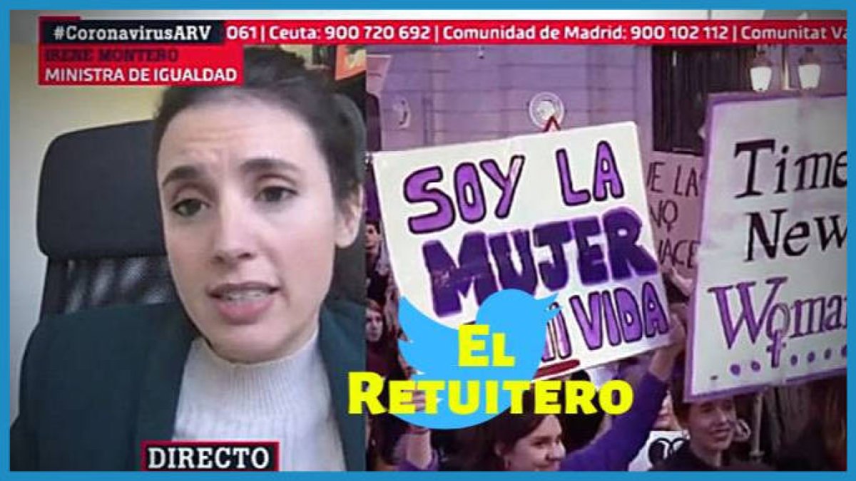 Irene Montero, igualitaria a ratos