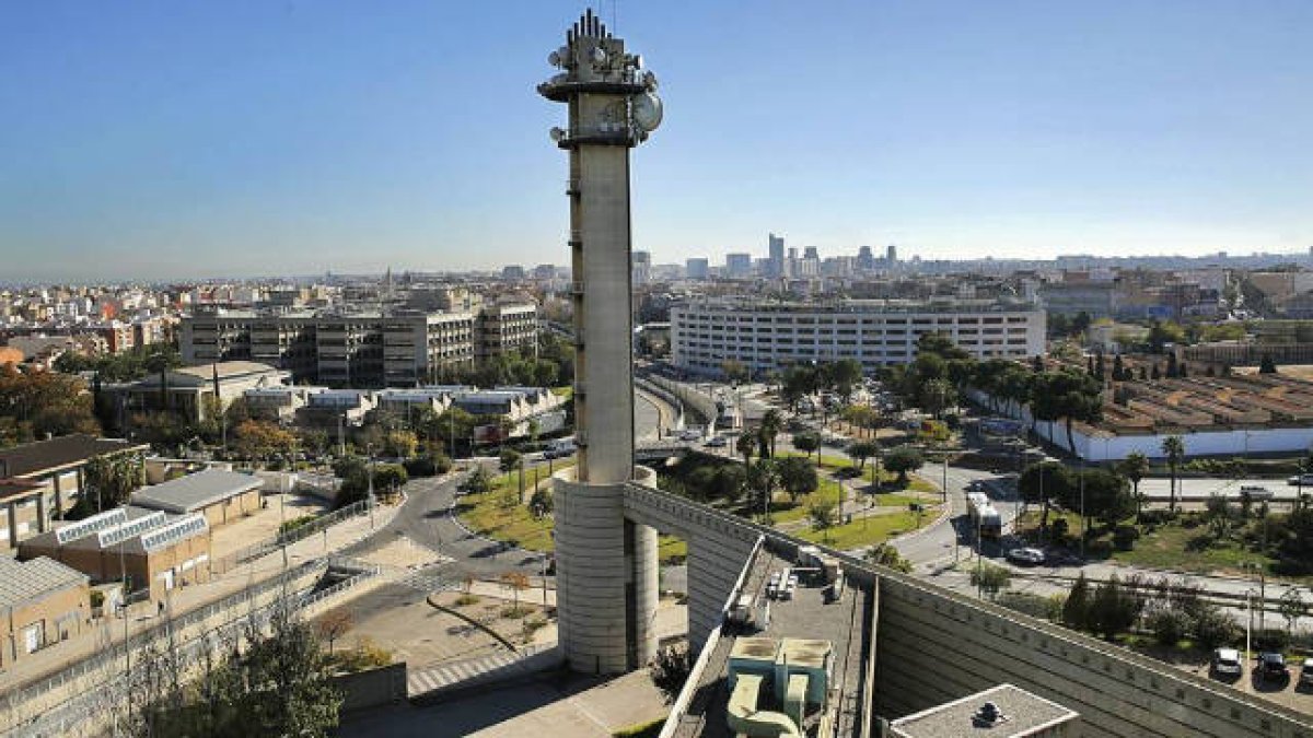 Instalaciones de À Punt en Burjassot.