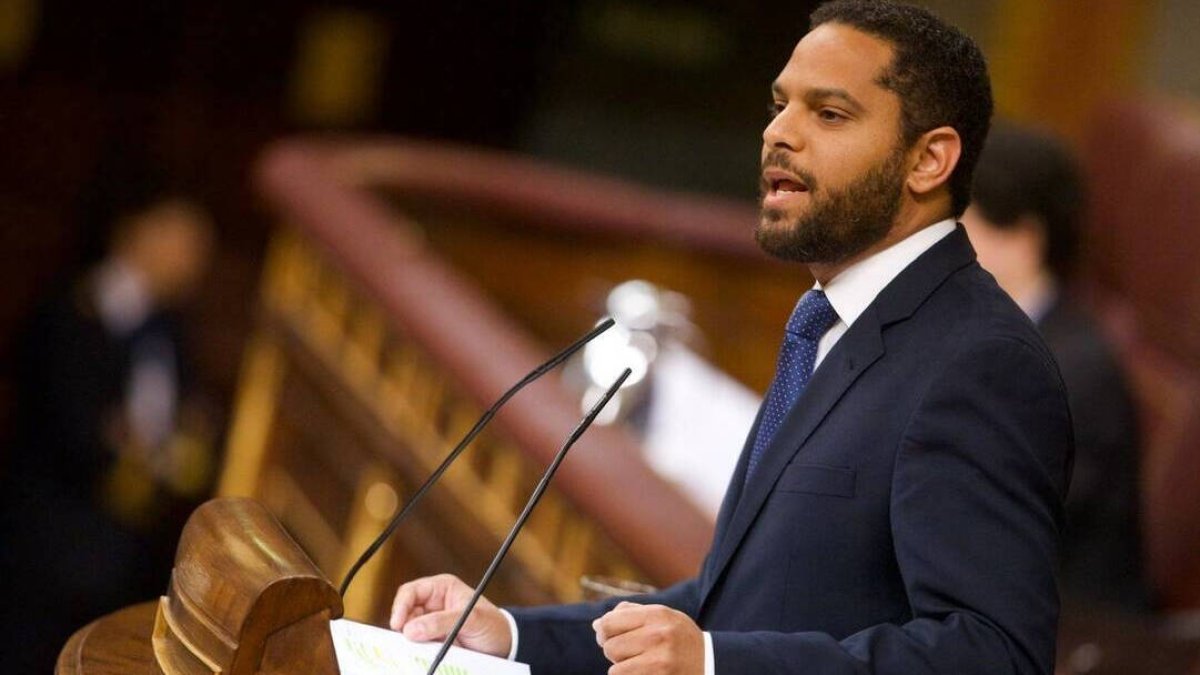 El diputado de Vox, Ignacio Garriga