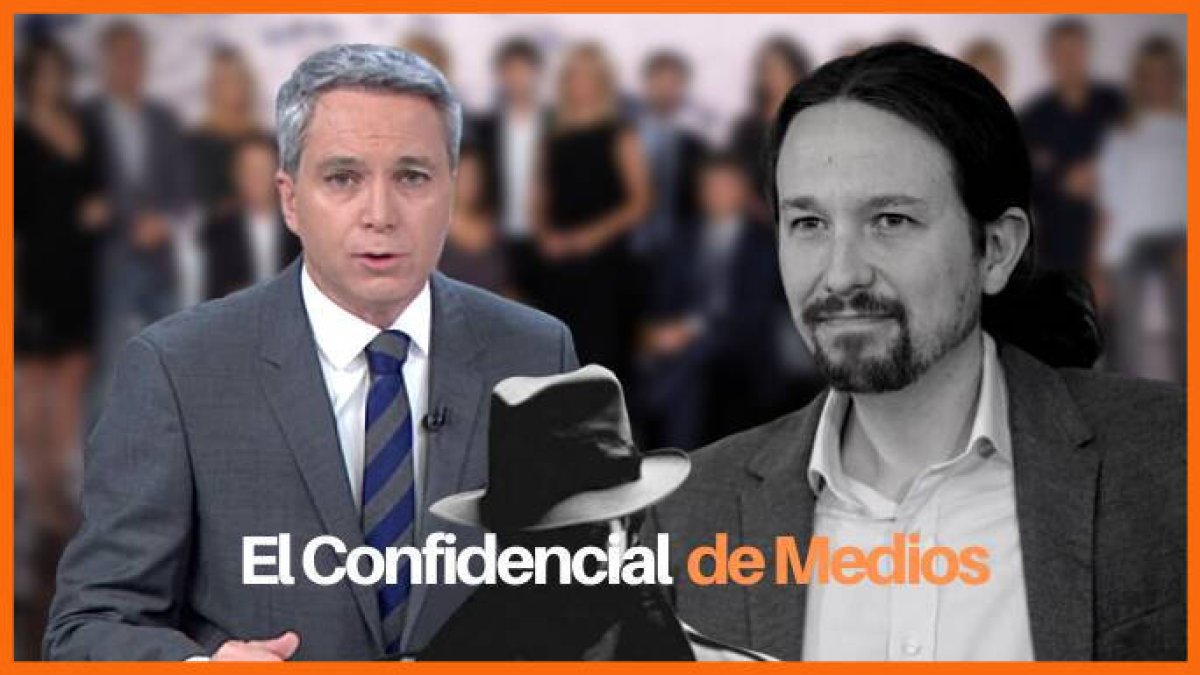 Pablo Iglesias y Vicente Vallés