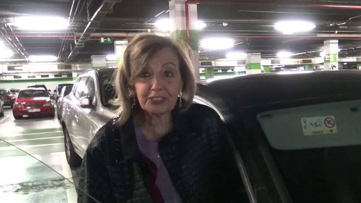 Teresa Campos unos días se lo toma con humor y otros no.