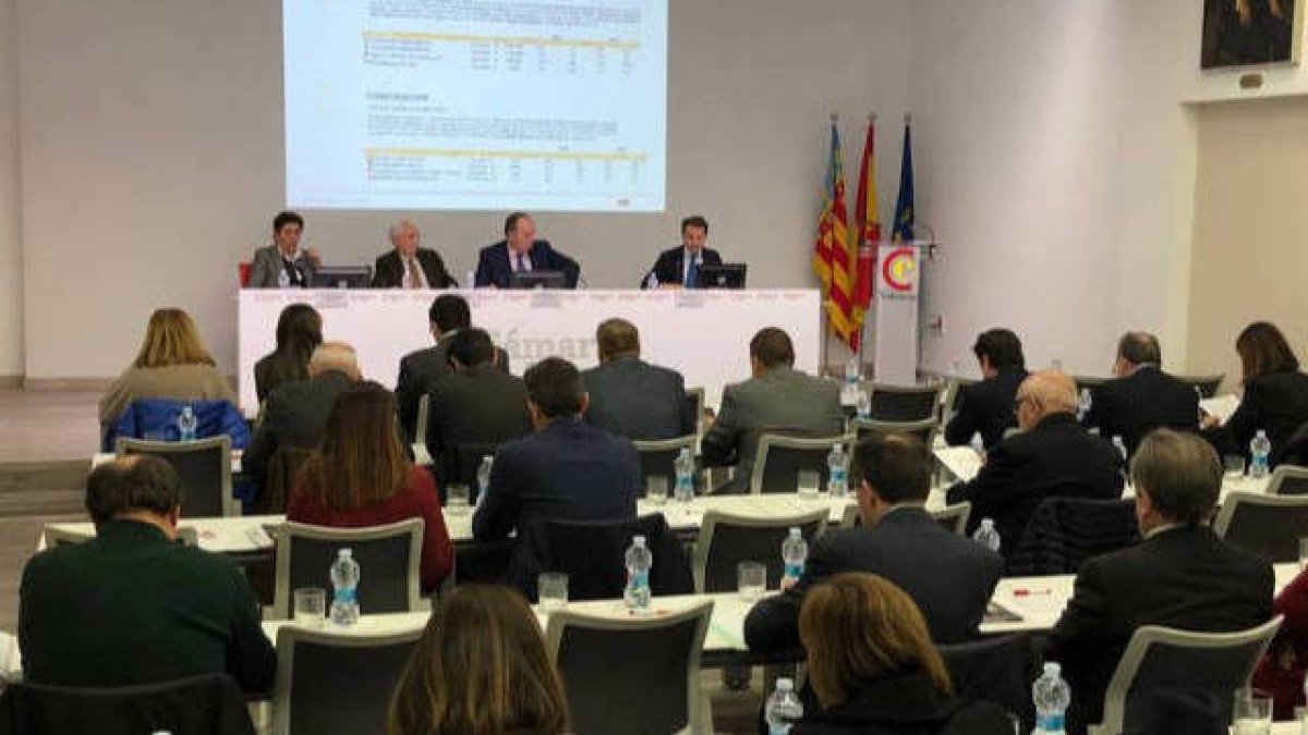 Reunión del Pleno de Cámara Valencia.