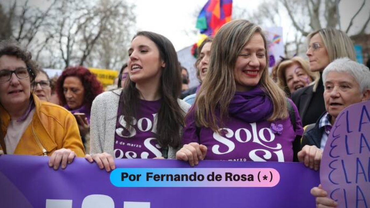 Montero, el 8M
