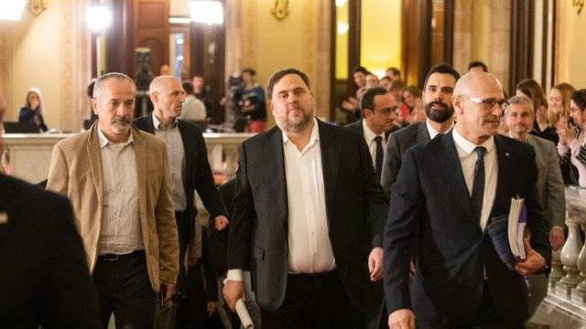 Junqueras monta el 