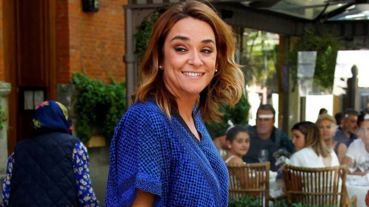 La presentadora Toñi Moreno