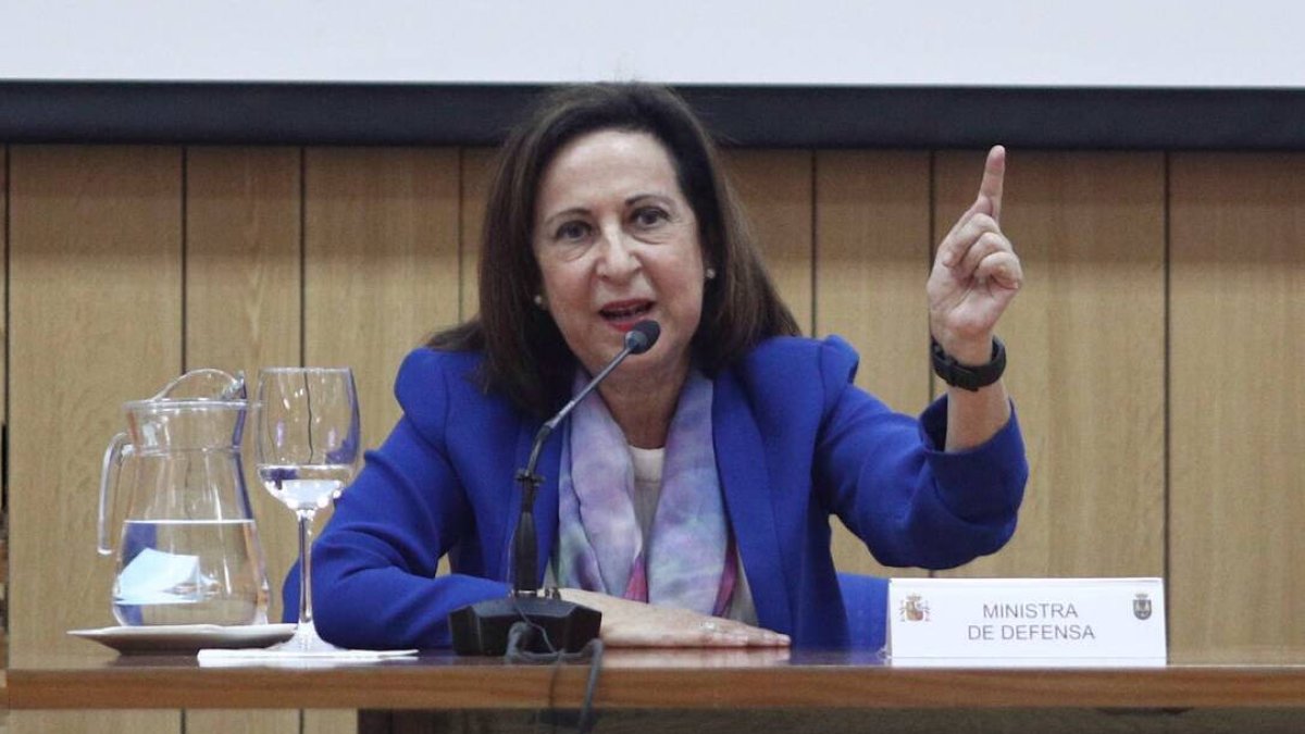 La ministra de Defensa, Margarita Robles