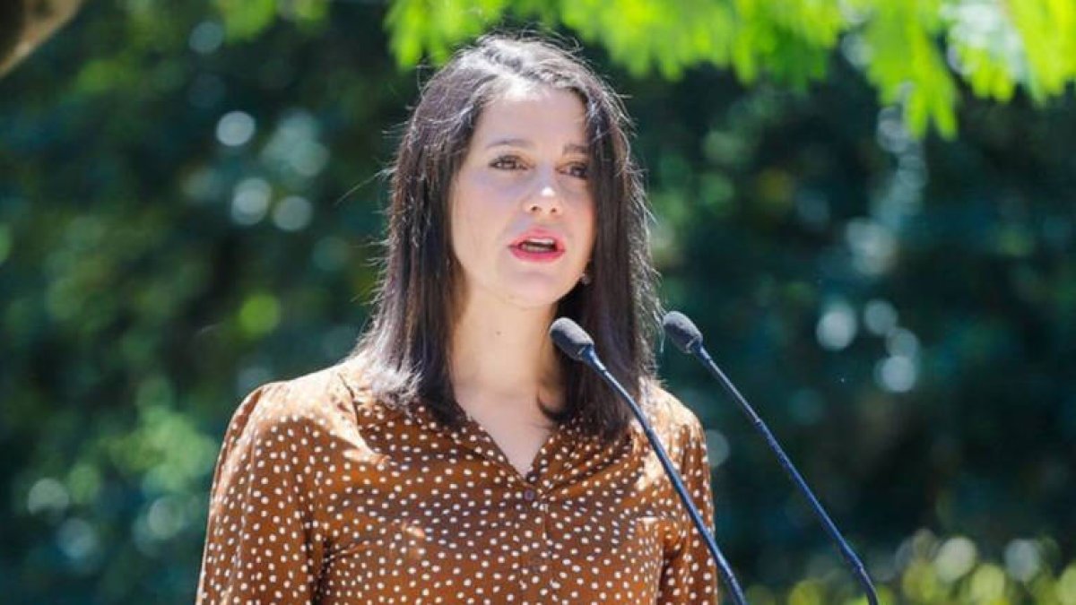 La líder de Ciudadanos, Inés Arrimadas
