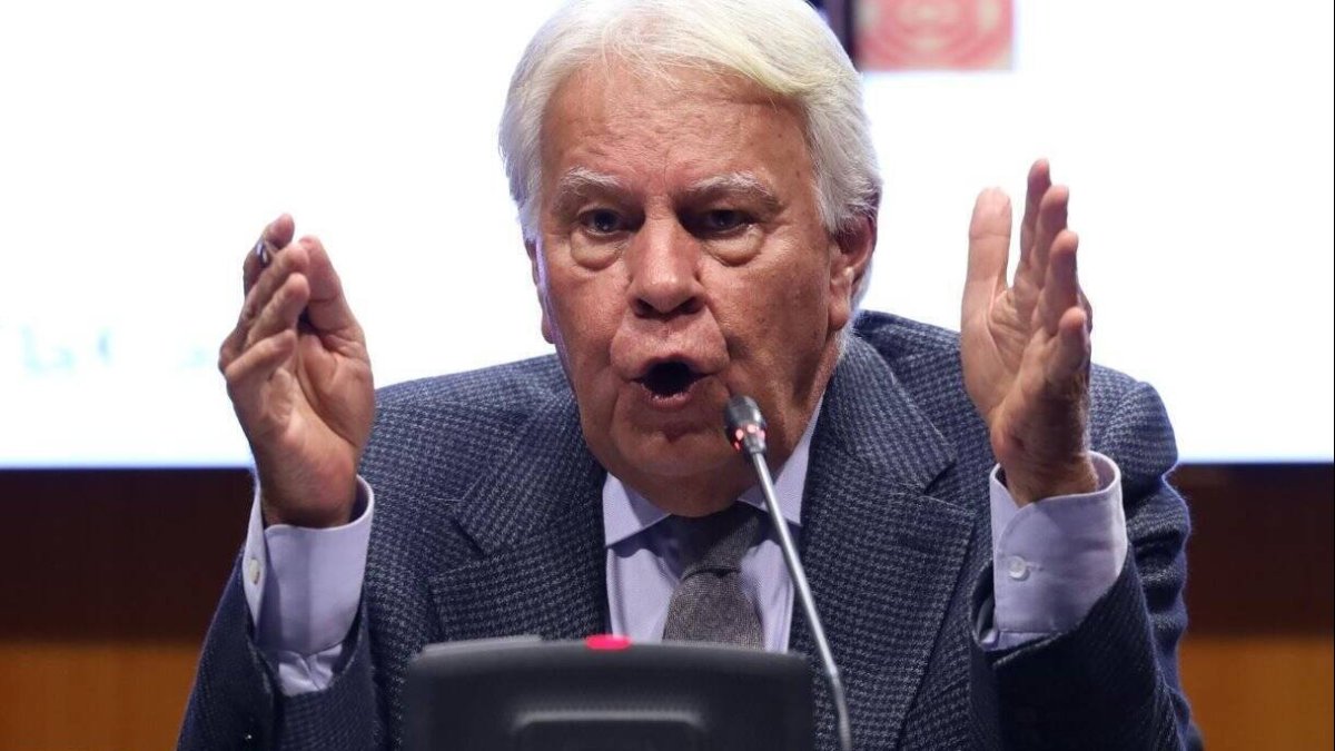 El expresidente del Gobierno, Felipe González