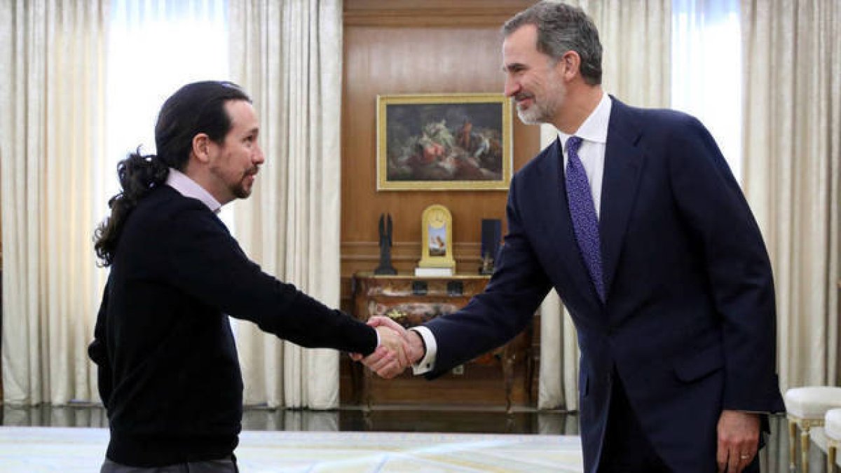 Iglesias y Felipe VI