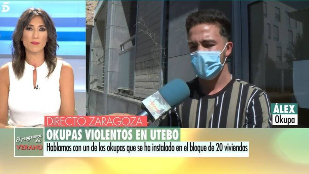 Patricia Pardo presentando