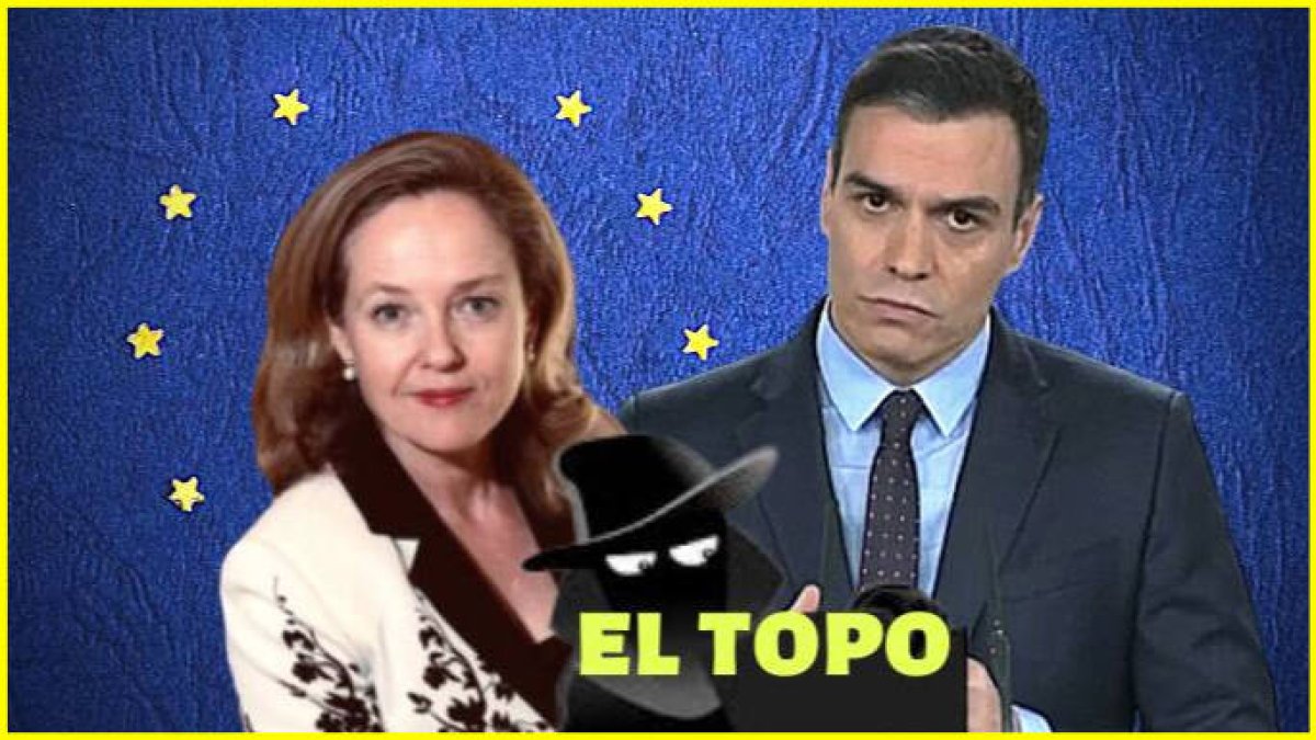 Nadia Calviño y Pedro Sánchez