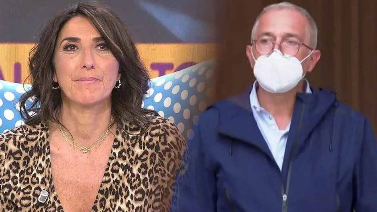 Paz Padilla quiso acompañar en el sentimiento a su exjefe.