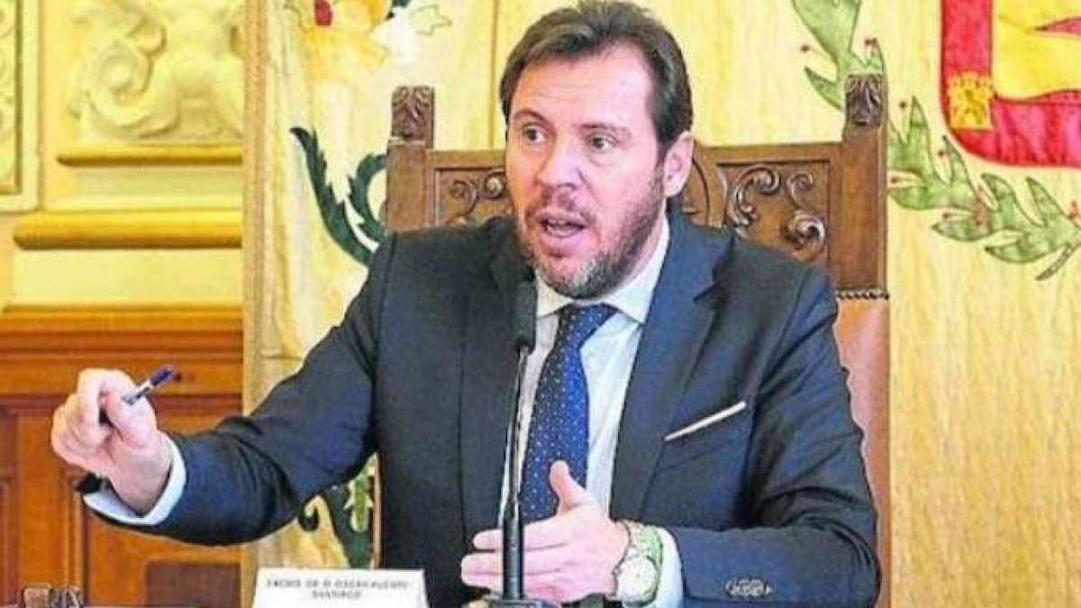 El alcalde socialista de Valladolida, Óscar Puente.