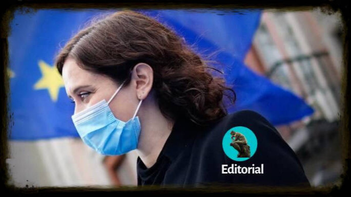 Isabel Díaz Ayuso, en junio