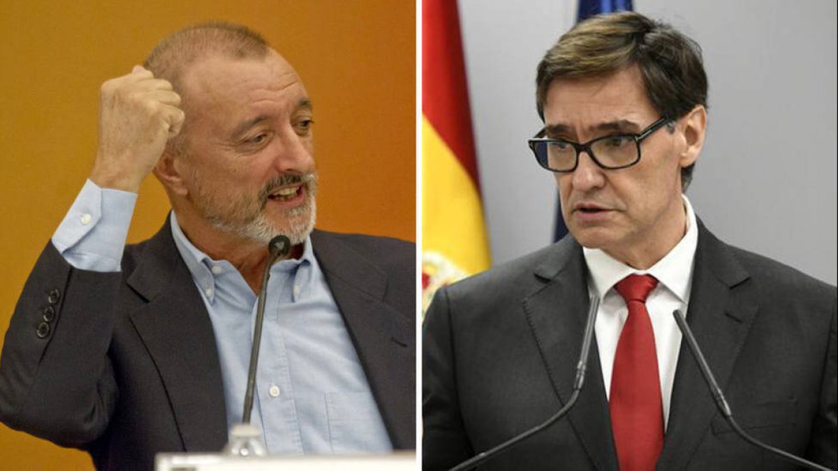 Pérez Reverte y Salvador Illa