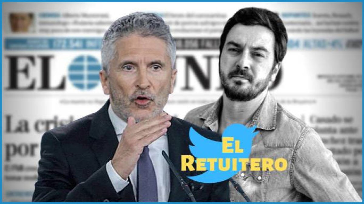 Jorge Bustos y Fernando Grande Marlaska
