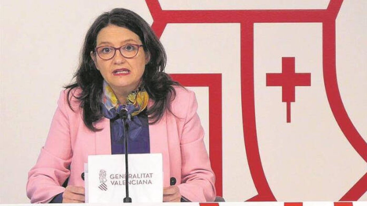 La vicepresidenta del Consell, Mónica Oltra