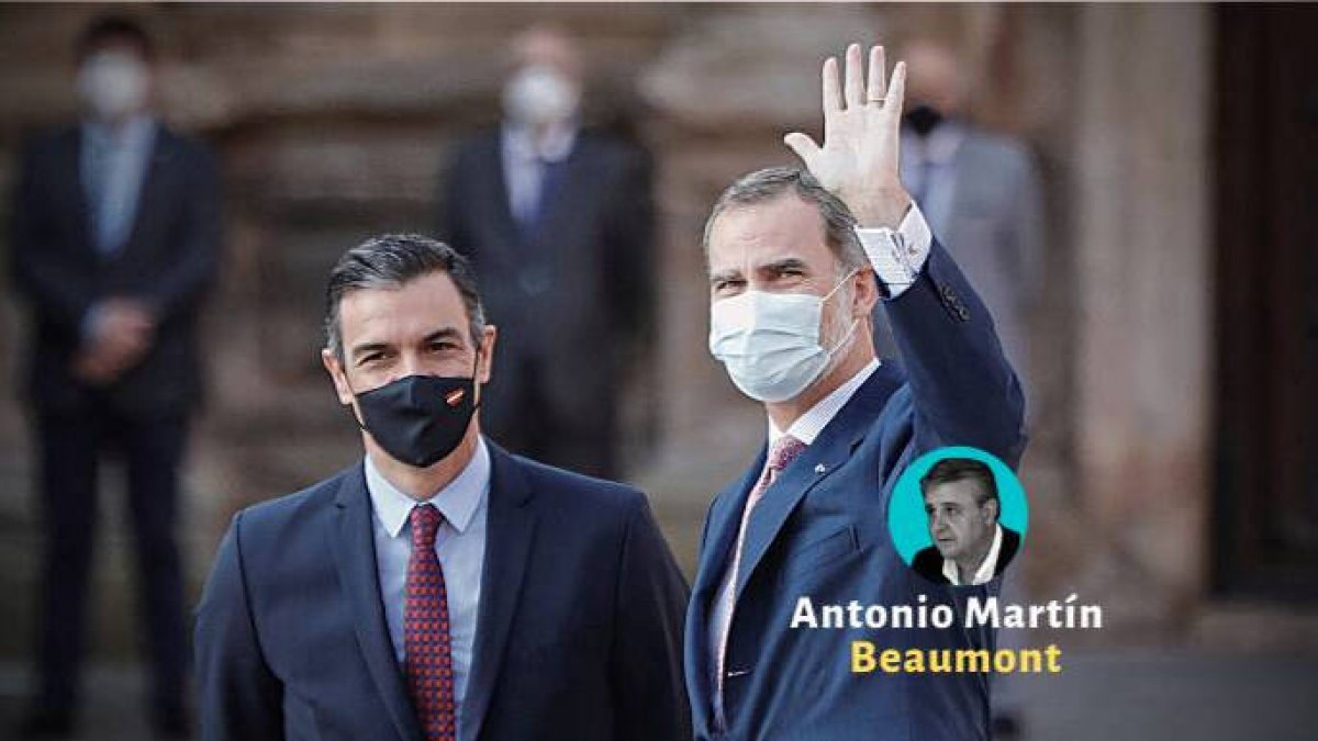 El Rey y Pedro Sánchez, en La Rioja la pasada semana