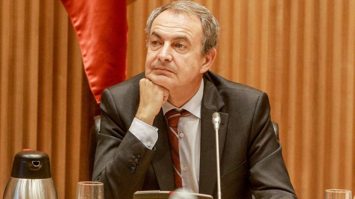 El expresidente del Gobierno, José Luis Rodríguez Zapatero