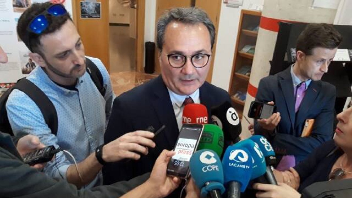Paco Sanguino, portavoz del PSOE.