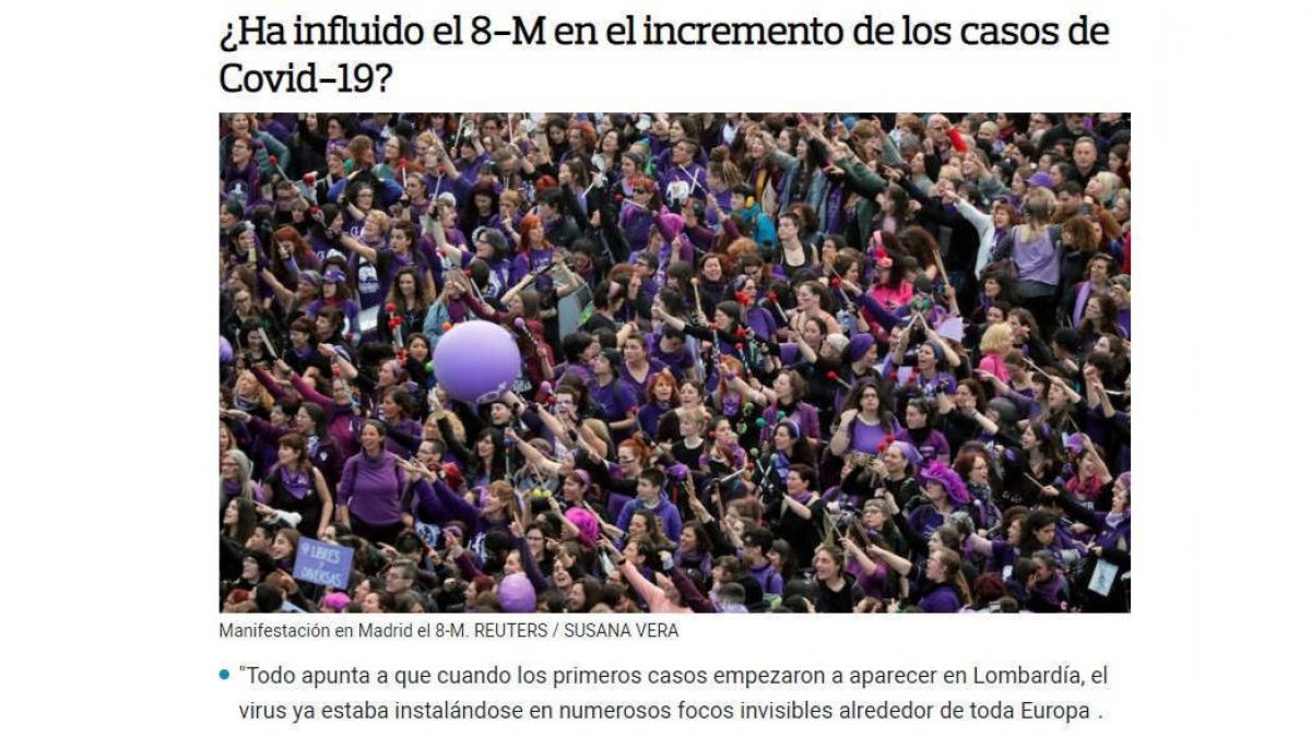 El polémico artículo de Miguel Lacambra.