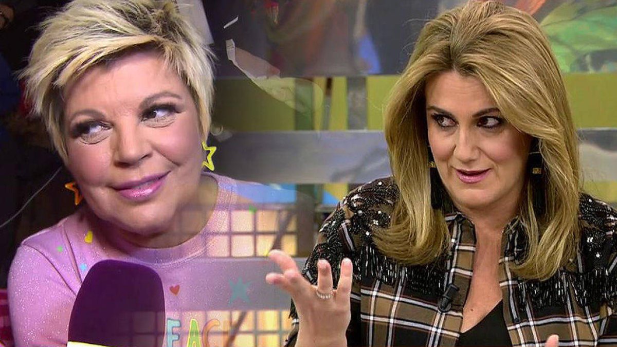 Terelu Campos y Carlota Corredera.