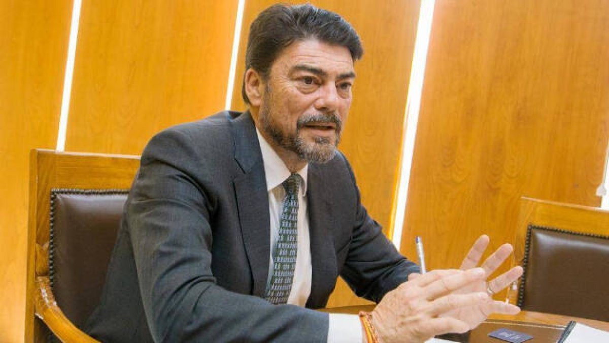 Luis Barcala, alcalde de Alicante.