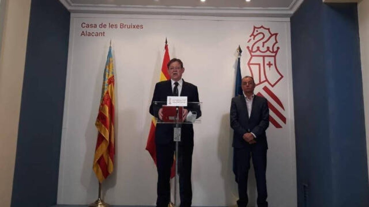 Ximo Puig y Salvador Navarro