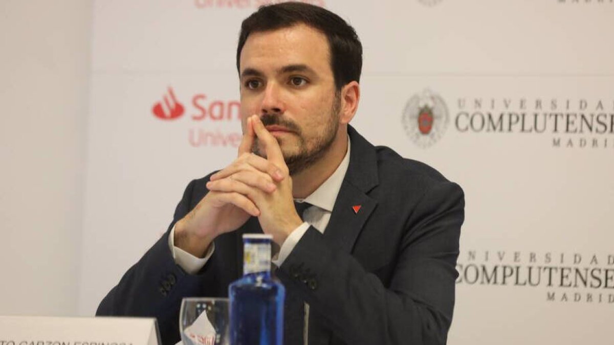 El ministro de Consumo, Alberto Garzón en una imagen de archivo