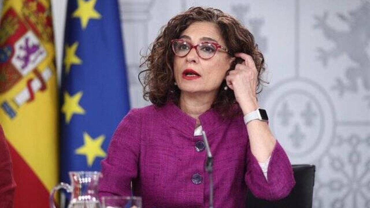 La ministra de Hacienda, María Jesús Montero