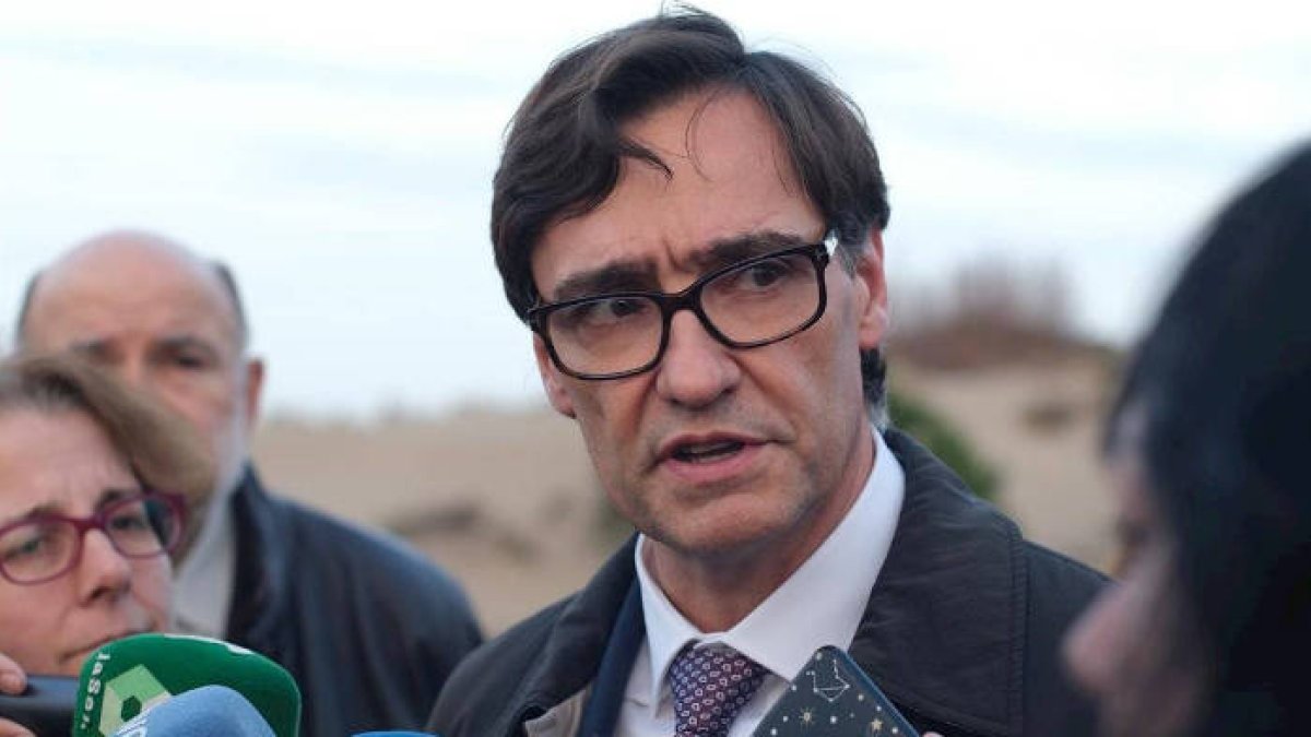 El ministro de sanidad, Salvador Illa