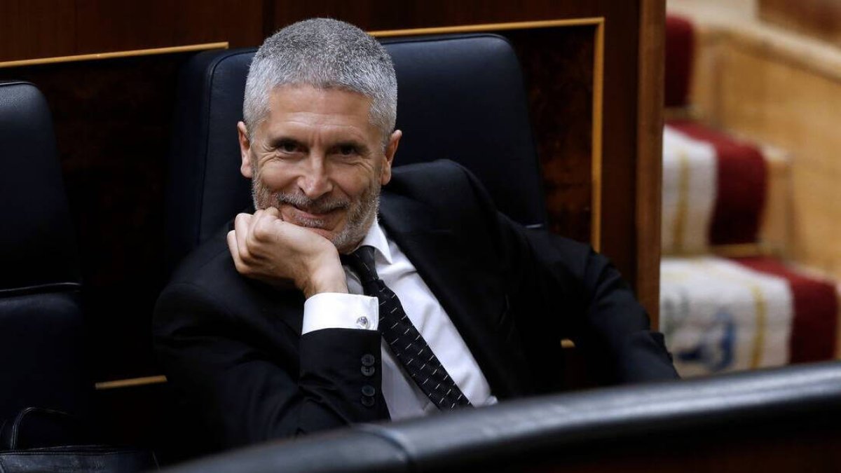 El ministro del Interior, Fernando Grande Marlaska