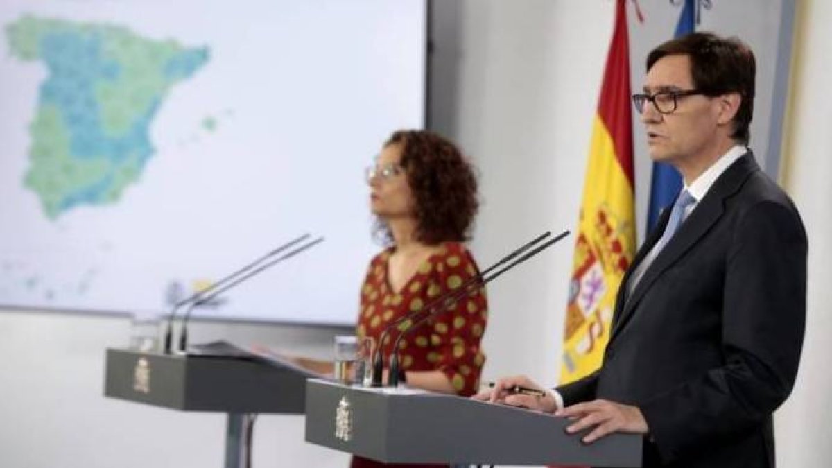 Illa, este viernes en La Moncloa.