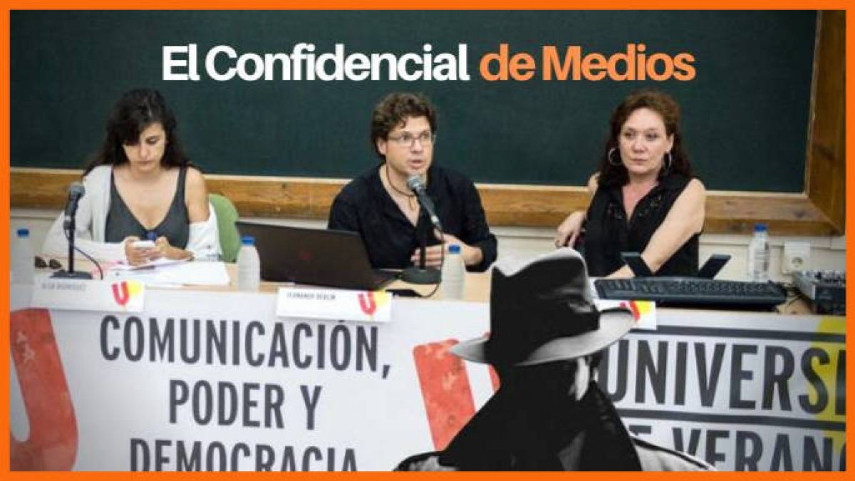 Las jornadas de Podemos en 2017, con Fallarás, Berlín y Rodríguez