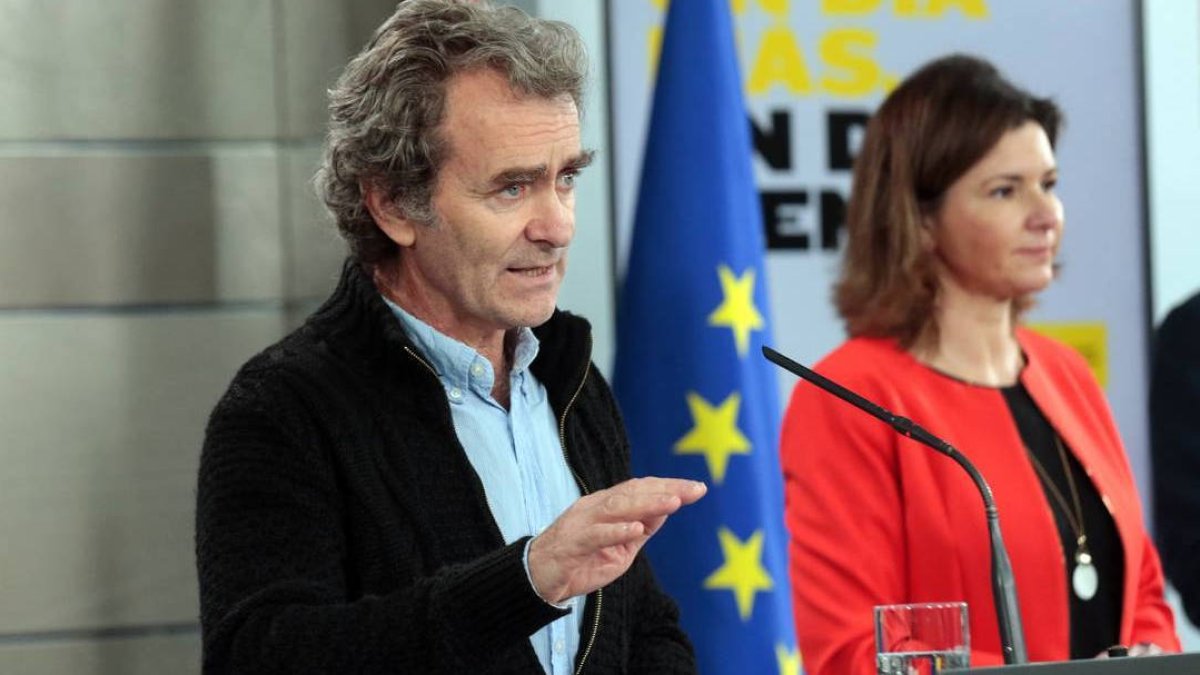 El responsable de Sanidad, Fernando Simón