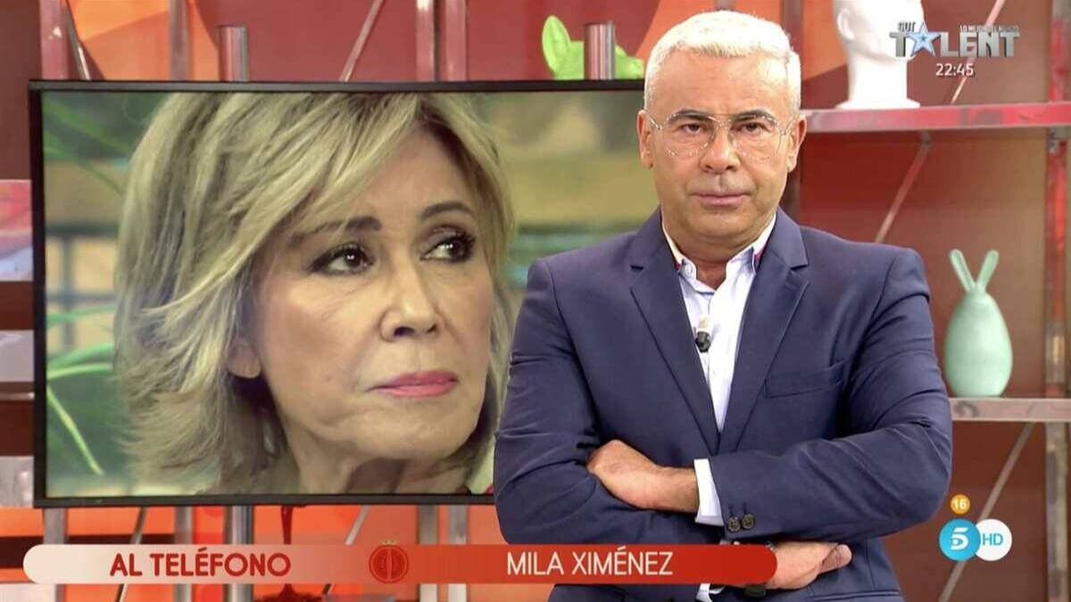 Jorge Javier Vázquez, muy afectado al conocer la dura noticia sobre su amiga Mila.