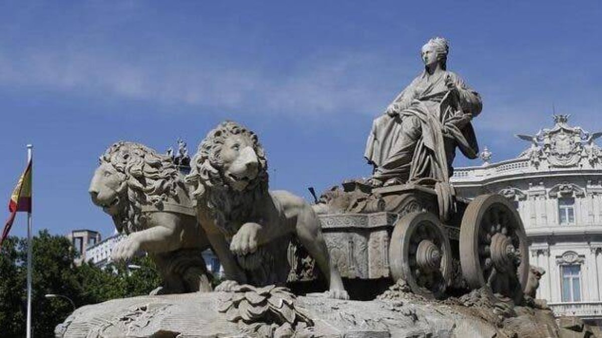 La inaudita soledad de la Cibeles si el Madrid gana la liga