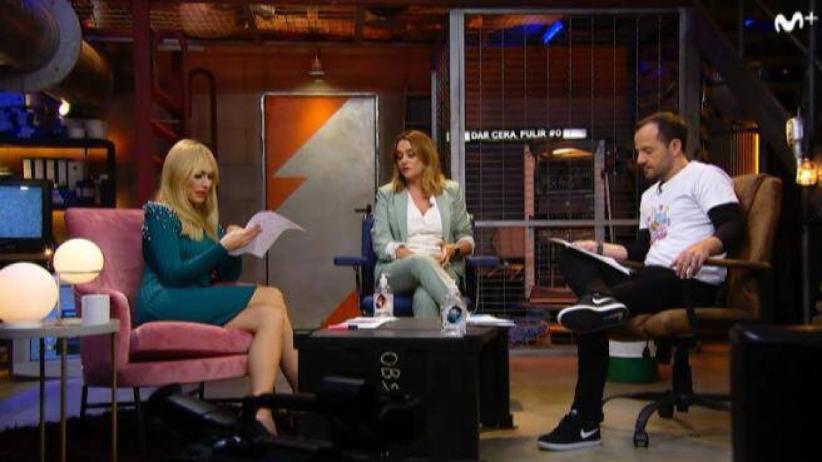 Patricia Conde, Toñi Moreno y Ángel Martín