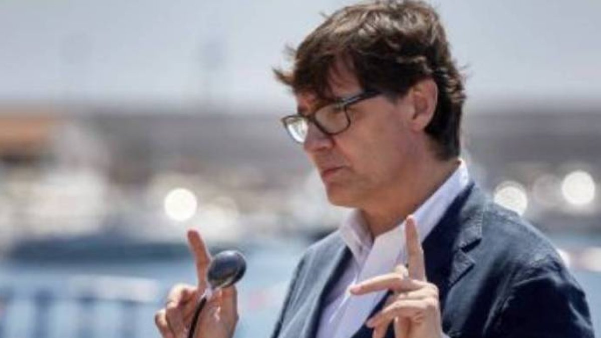 El ministro de Sanidad, Salvador Illa.