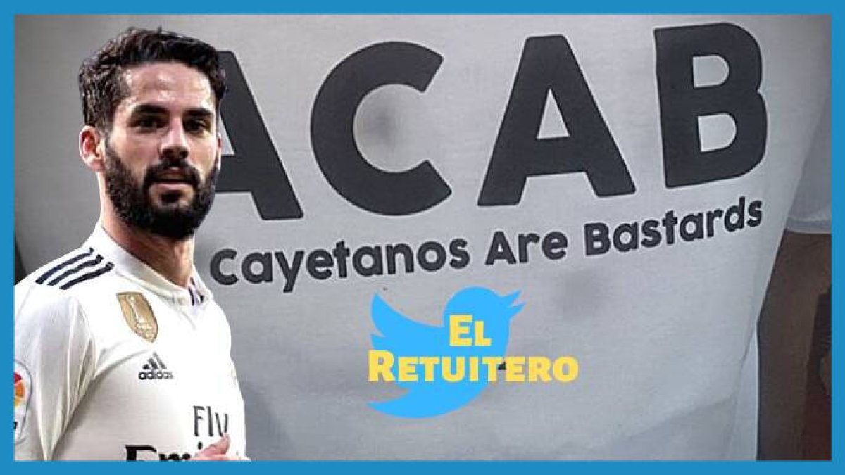 Isco, con la camiseta de Rayden