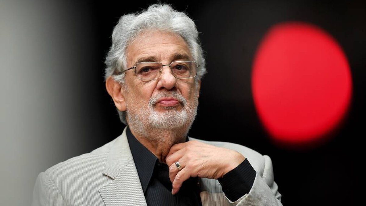 El tenor Plácido Domingo